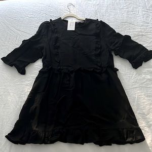 In The Style X Lorna Luxe: Frill Detail Skater Dress